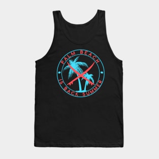 Palm beach is back summer Tank Top